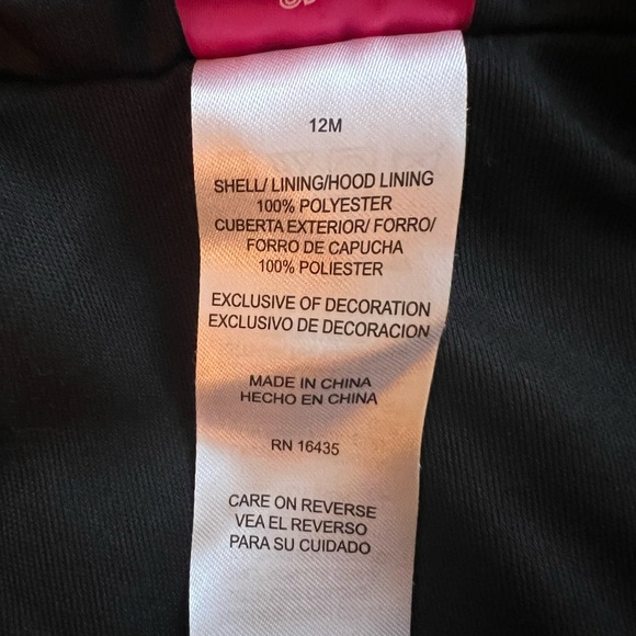 Disney Junior Minnie Mouse Raincoat Jacket - Picture 6 of 7